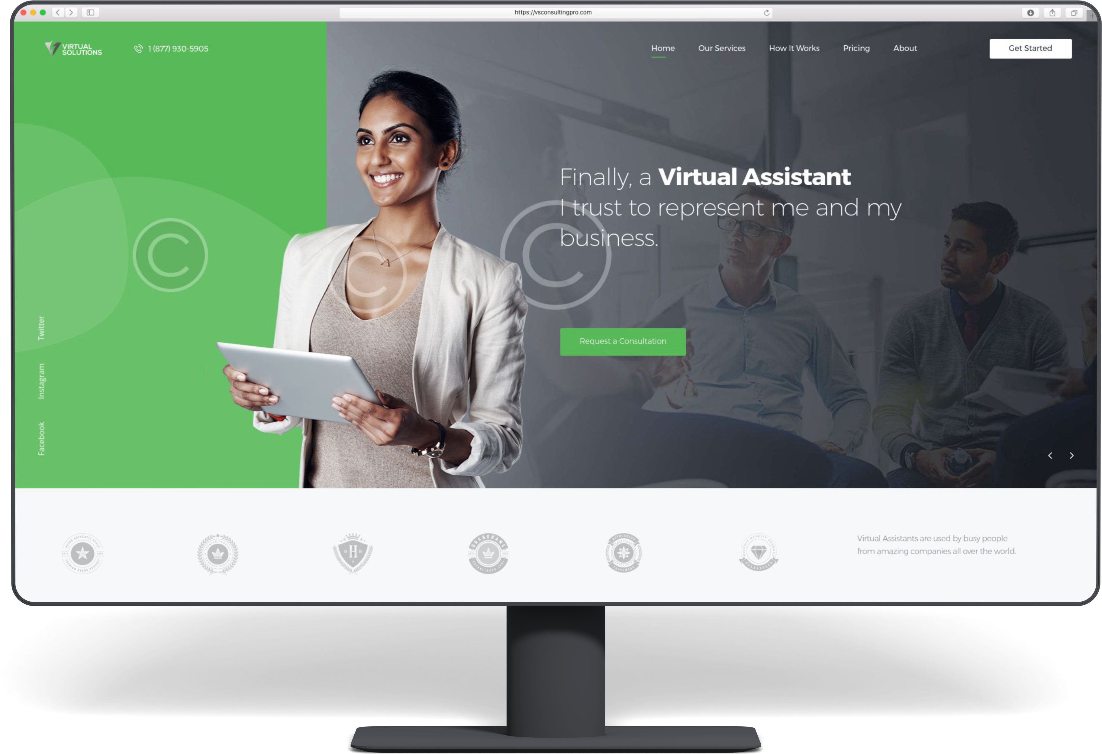 Virtual Solutions Website